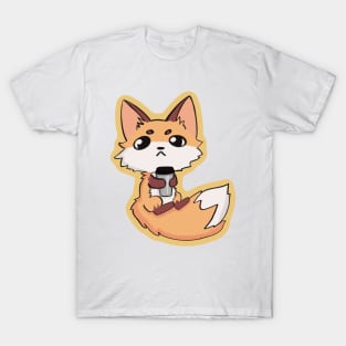 Floating Foxy Coffee T-Shirt